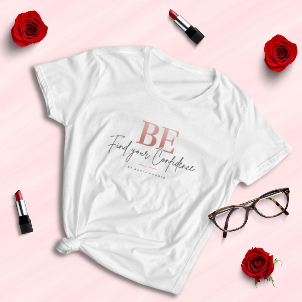 Be Confidence T-Shirt - White by Nadia